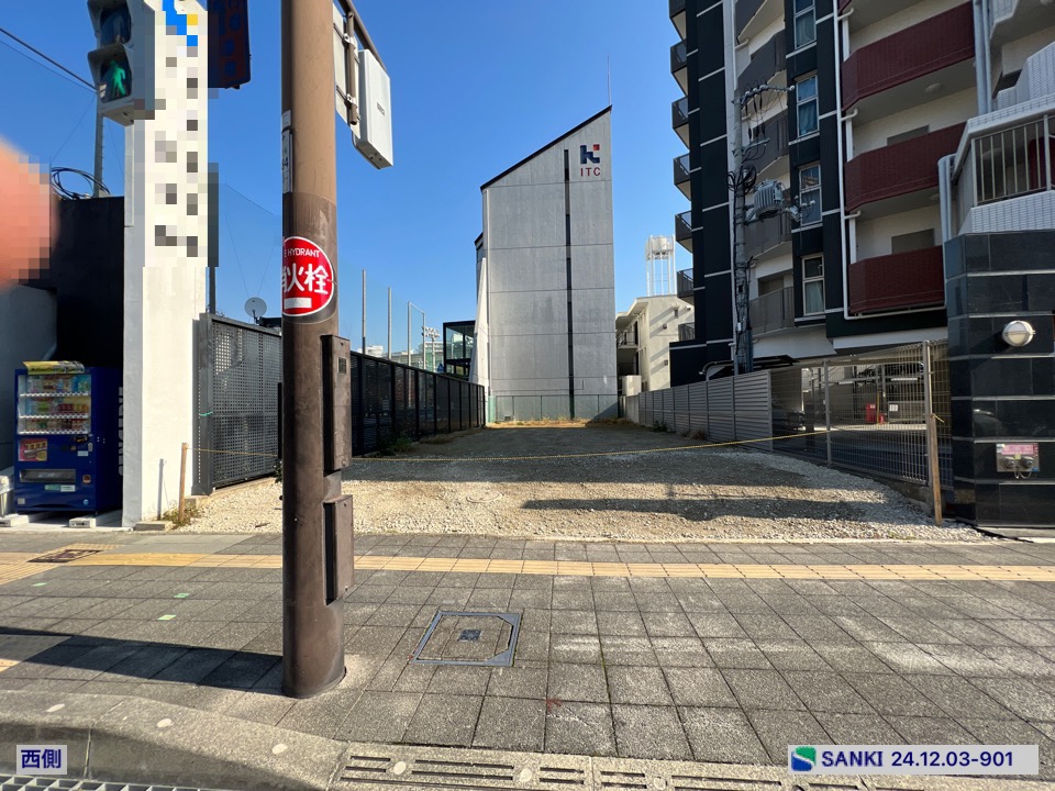 更地　駅近　 幹線道路沿　大型車輌可...